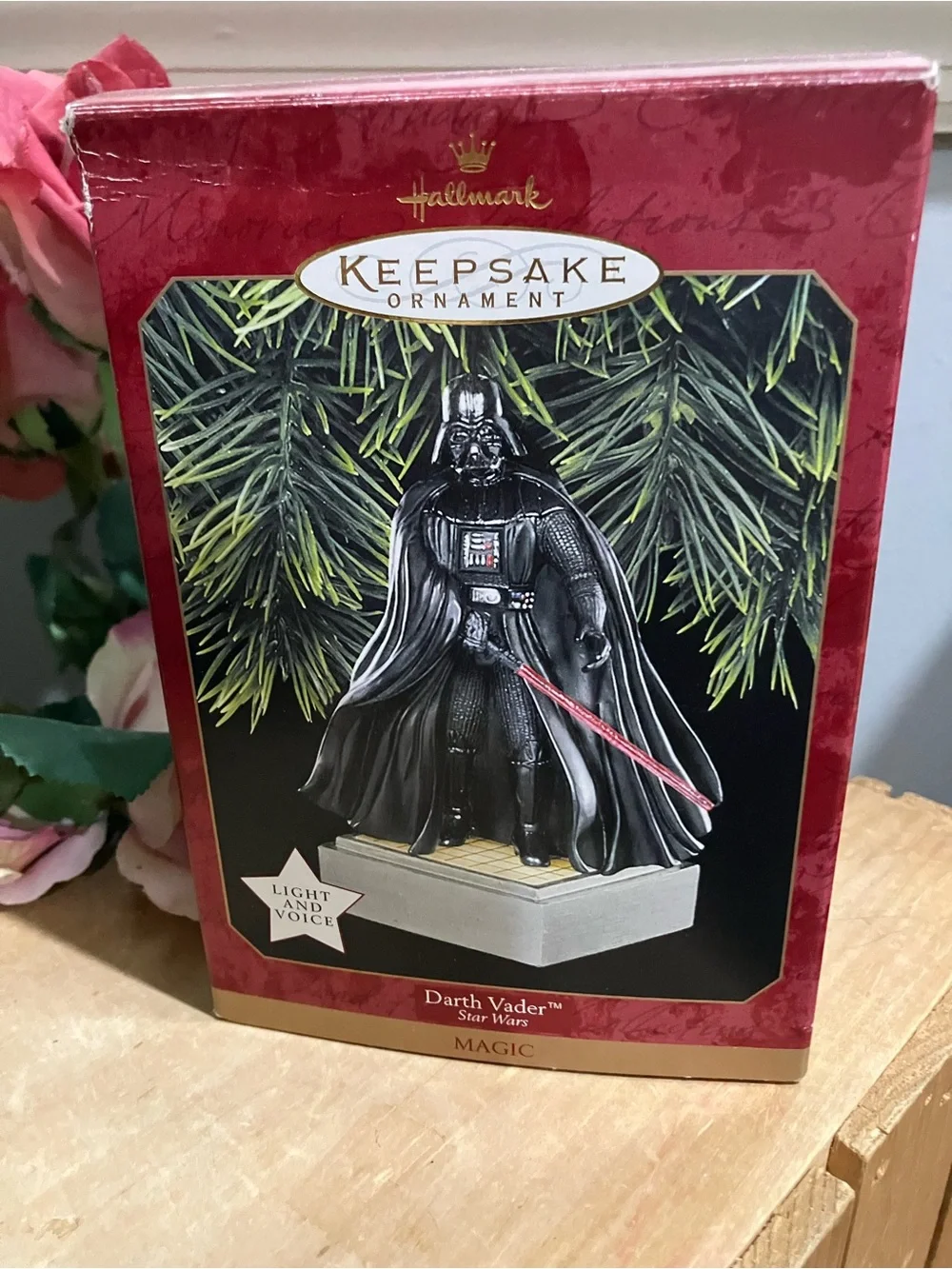 Hallmark Keepsake Ornament Darth Vader character from 1997 Star Wars Movie
